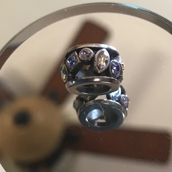 Jeweled Pandora style charm, from CAESARS PALACE in Vegas gift shop. - Picture 8 of 8